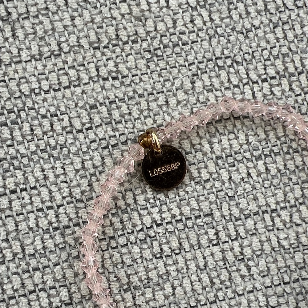 Good Vibes Pink Beaded Bracelet - Picture 3 of 3